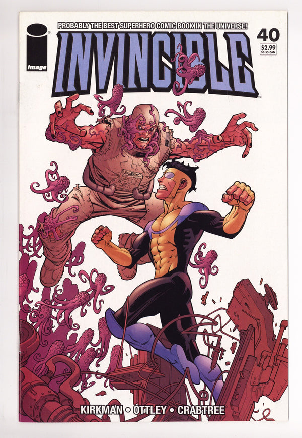 Invincible 40 VF/NM (9.0) (2007)