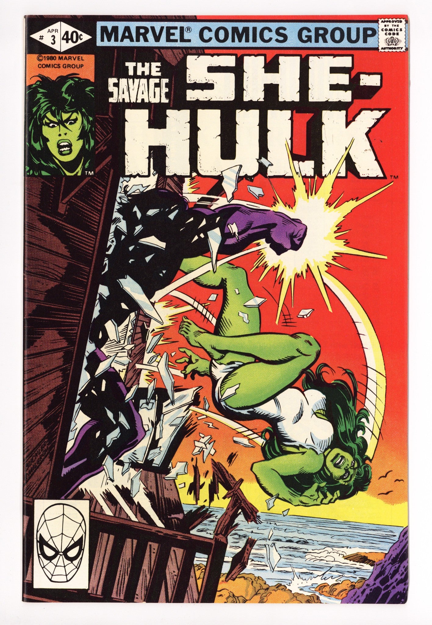 The Savage She-Hulk 3 VF+ (8.5) (1980) 
