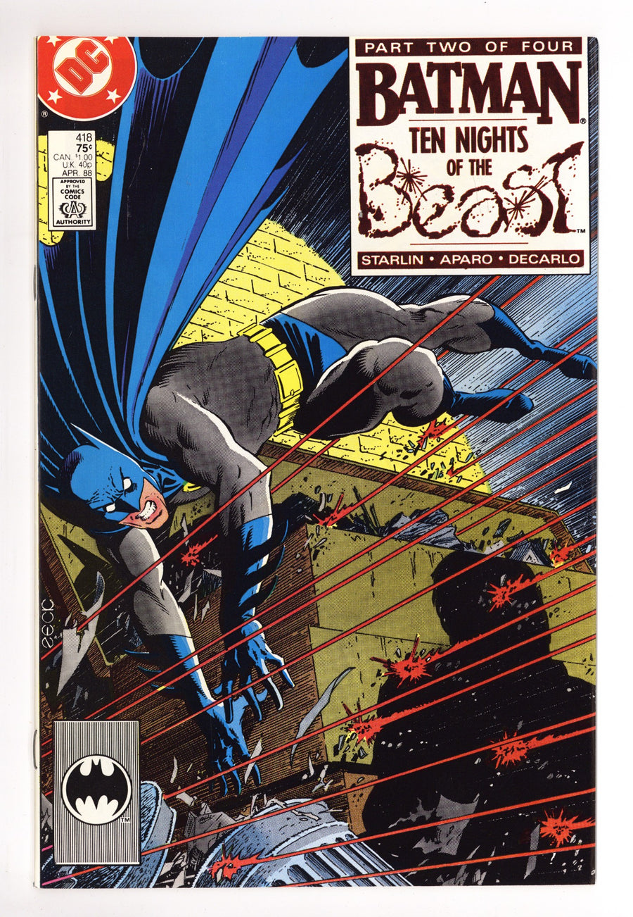 Batman Vol 1 418 NM- (9.2) (1988) 