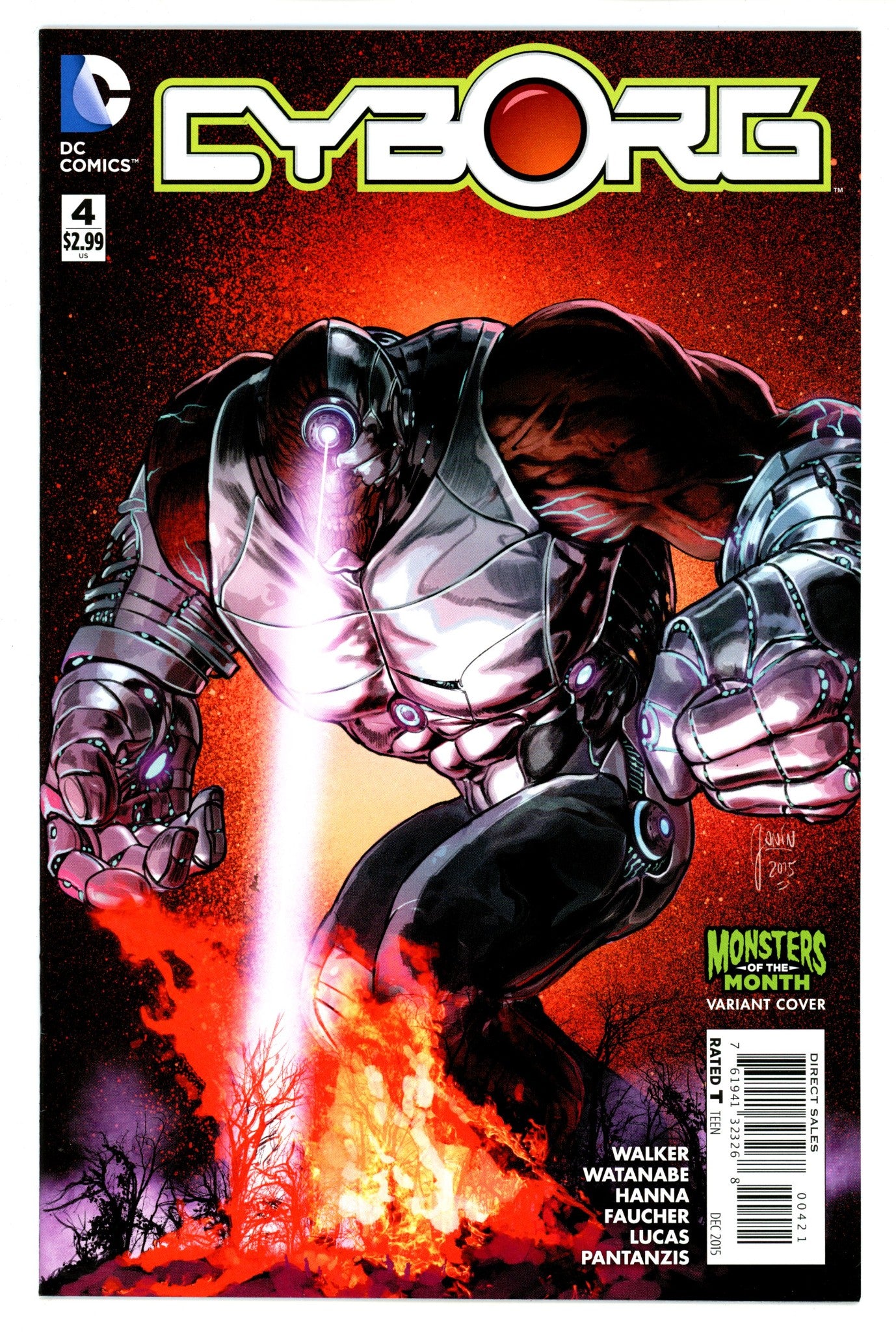 Cyborg Vol 1 4 High Grade (2015) Janin Variant 