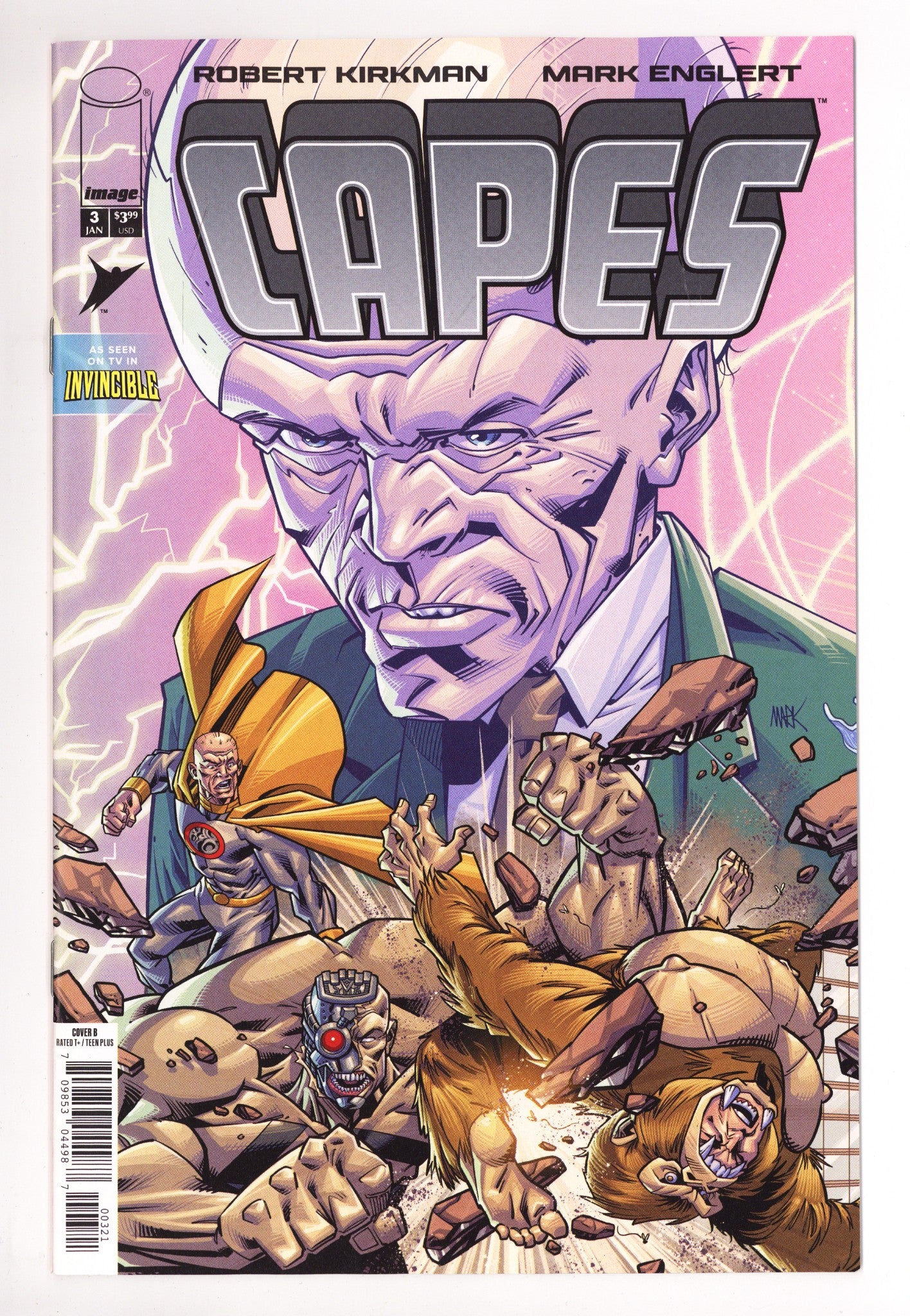 Invincible Universe Capes 3 Englert Variant (2026)