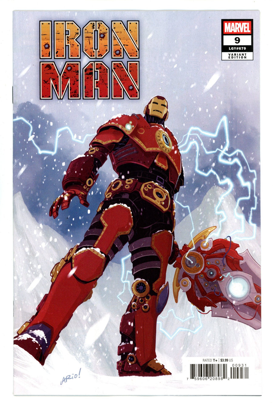 Iron Man Vol 7 9 Anindito Variant (2025)