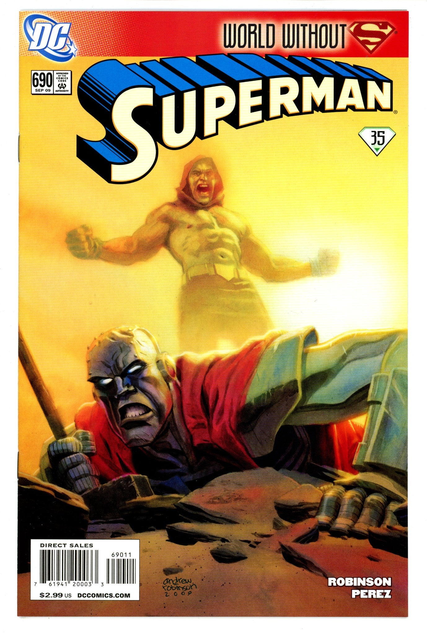 Superman Vol 1 690 High Grade (2009) 