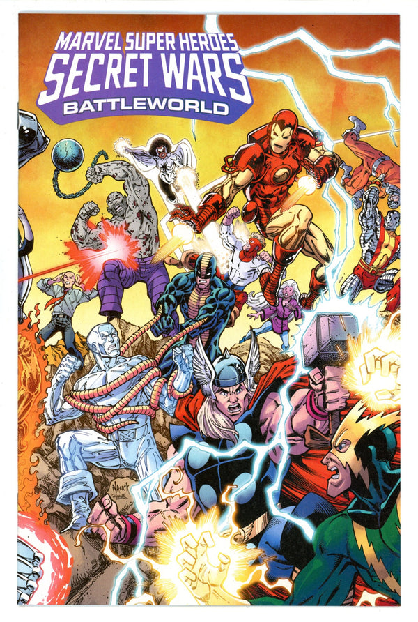 Marvel Super Heroes Secret Wars Battleworld 4 Nauck Connecting Variant (2024)