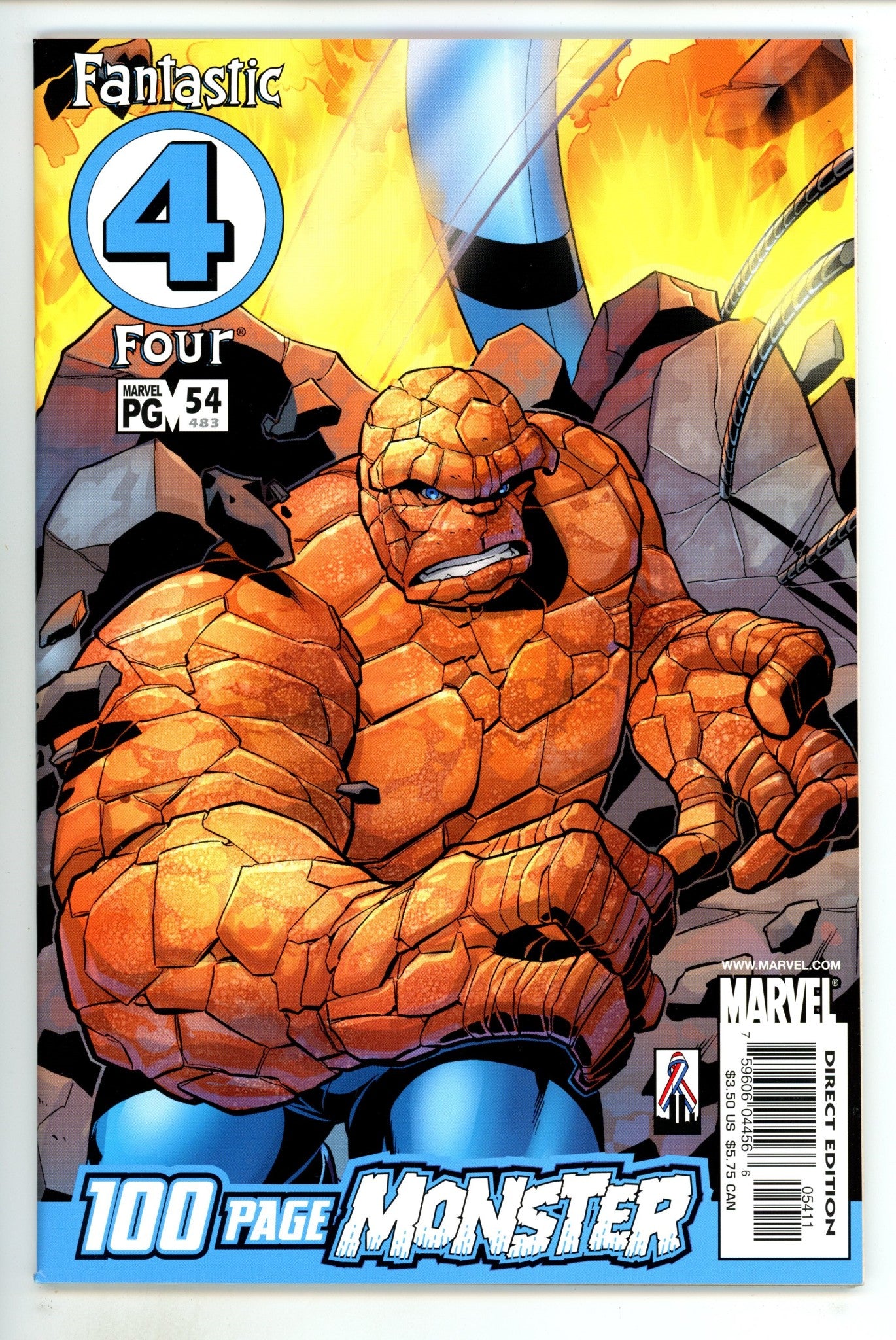 Fantastic Four Vol 3 54 (483)  NM (9.4)  (2002)  
