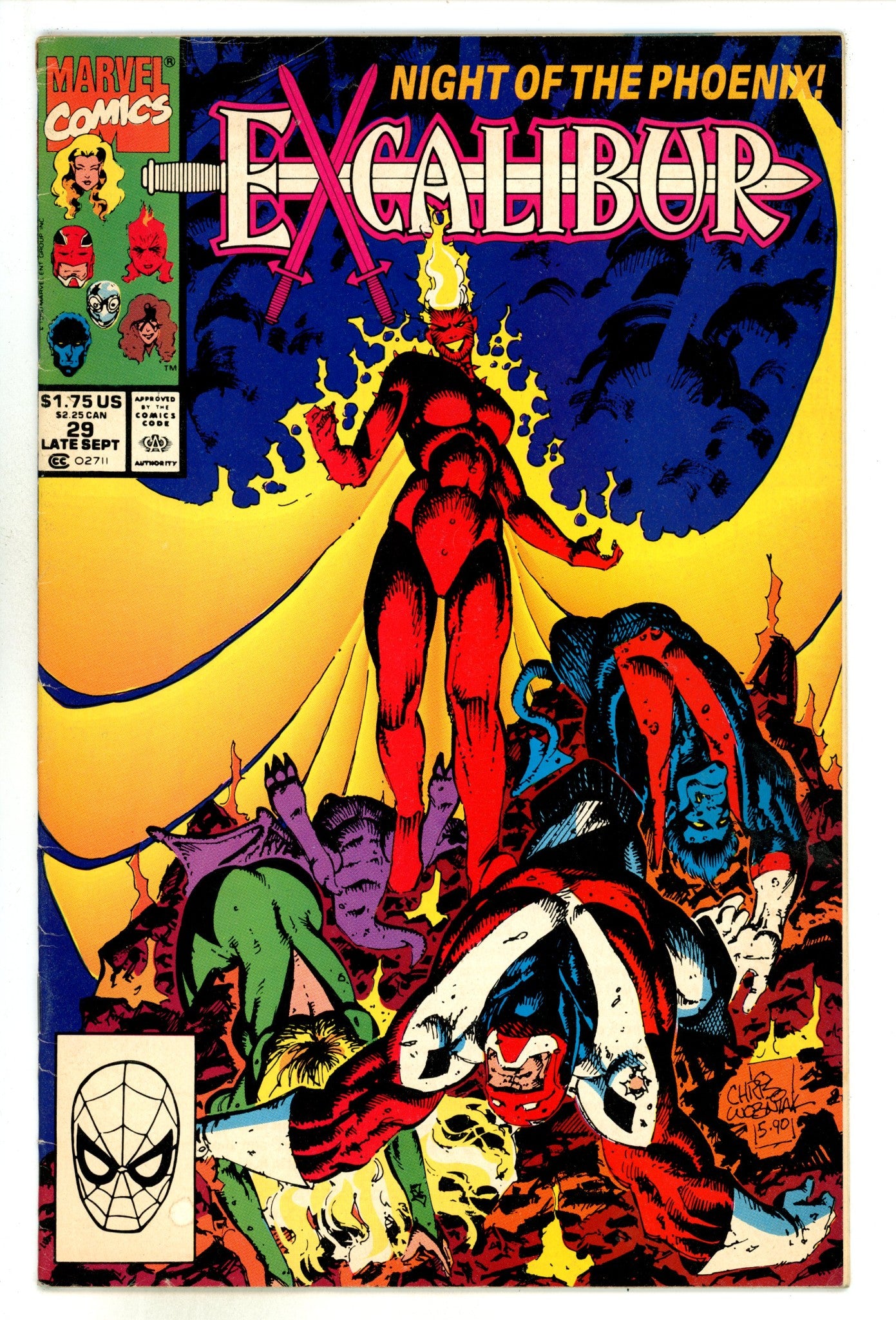 Excalibur Vol 1 29 Low Grade (1990) 