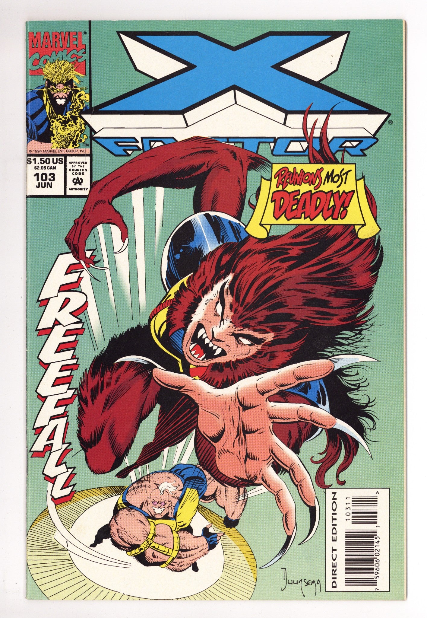 X-Factor Vol 1 103 High Grade (1994) 