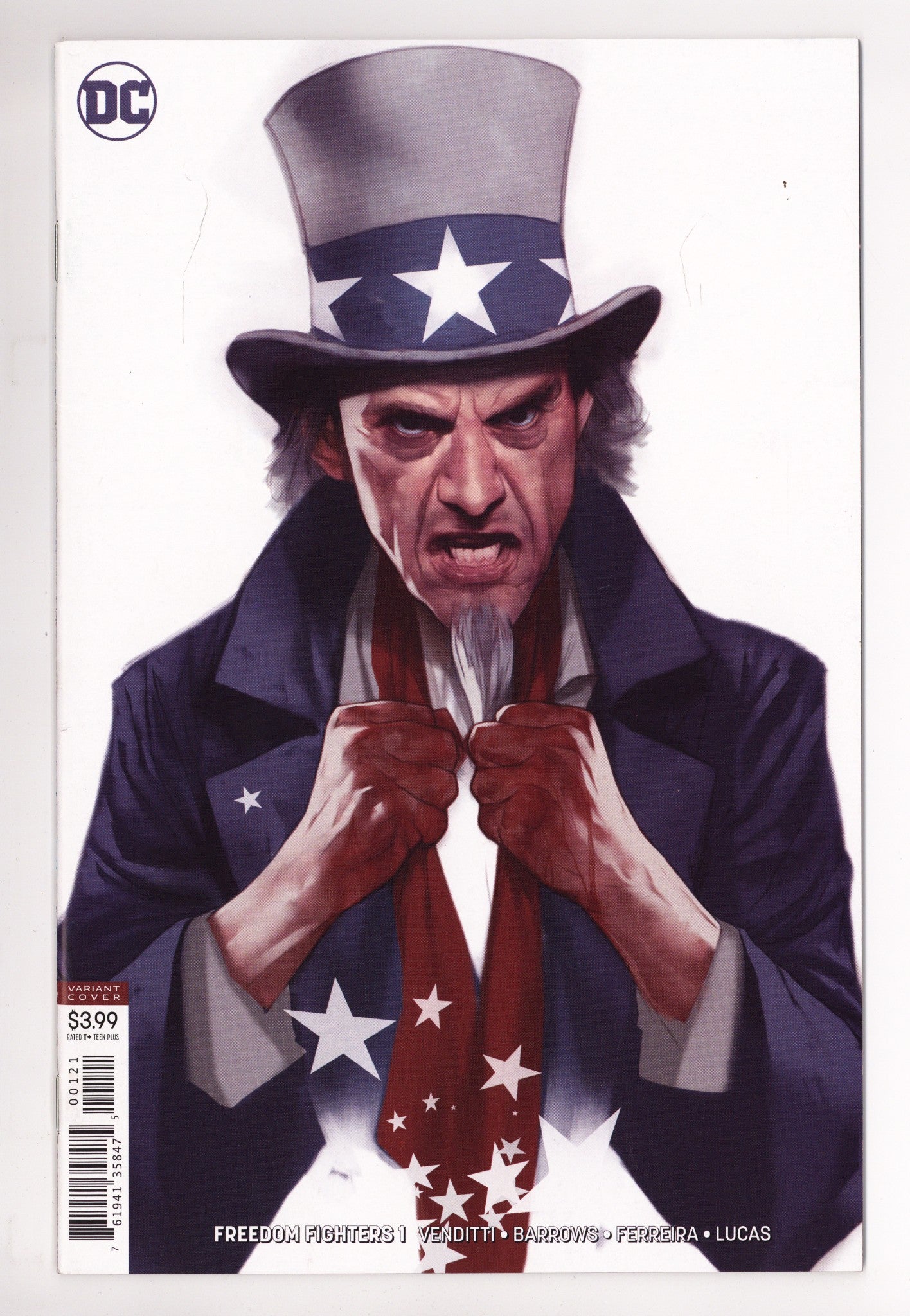 Freedom Fighters Vol 3 1 High Grade (2019) Oliver Variant 
