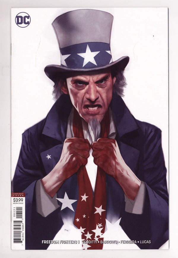 Freedom Fighters Vol 3 1 High Grade (2019) Oliver Variant