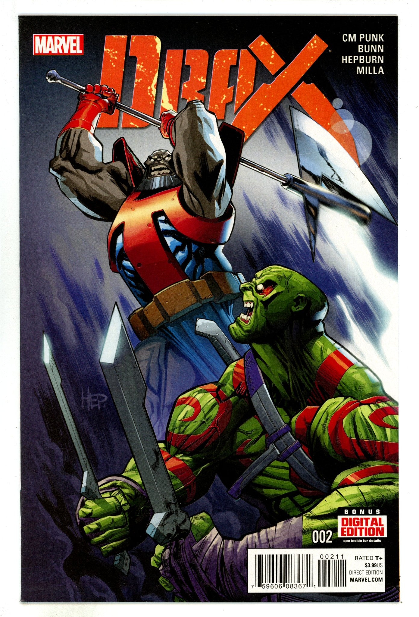 Drax Vol 1 2 High Grade (2016) 