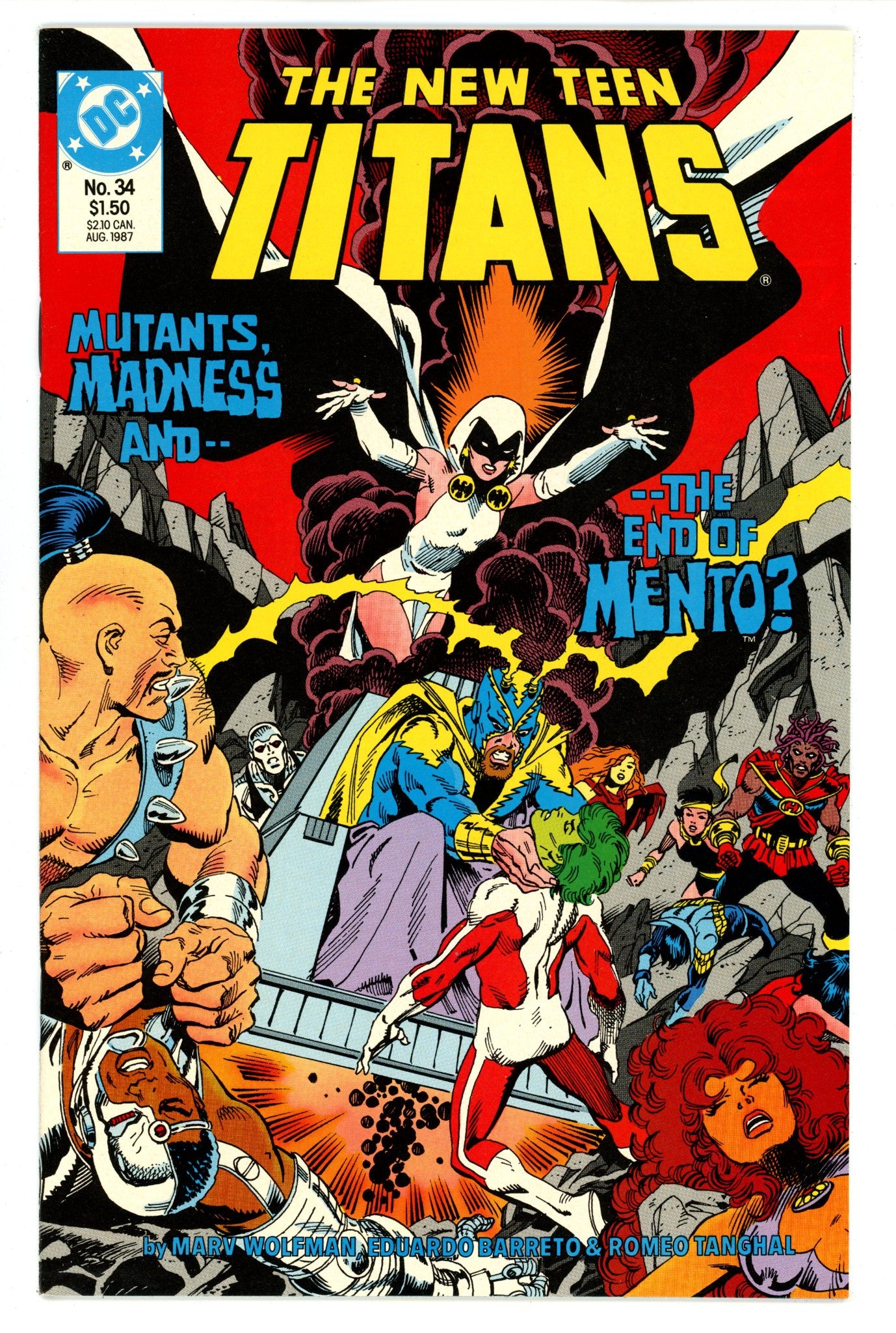 The New Teen Titans Vol 2 34 High Grade (1987) 