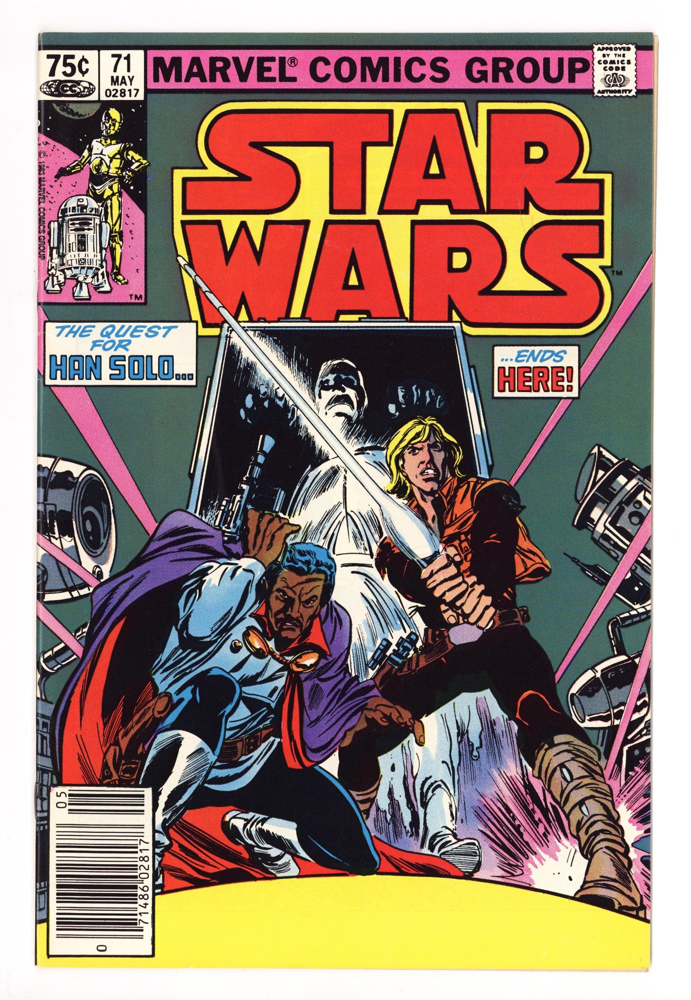 Star Wars Vol 1 71 VF/NM (9.0) (1983) Canadian Price Variant 