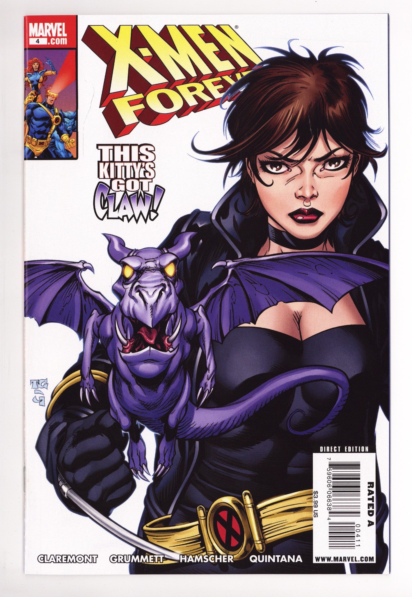 X-Men Forever Vol 2 4 Mid Grade (2009) 