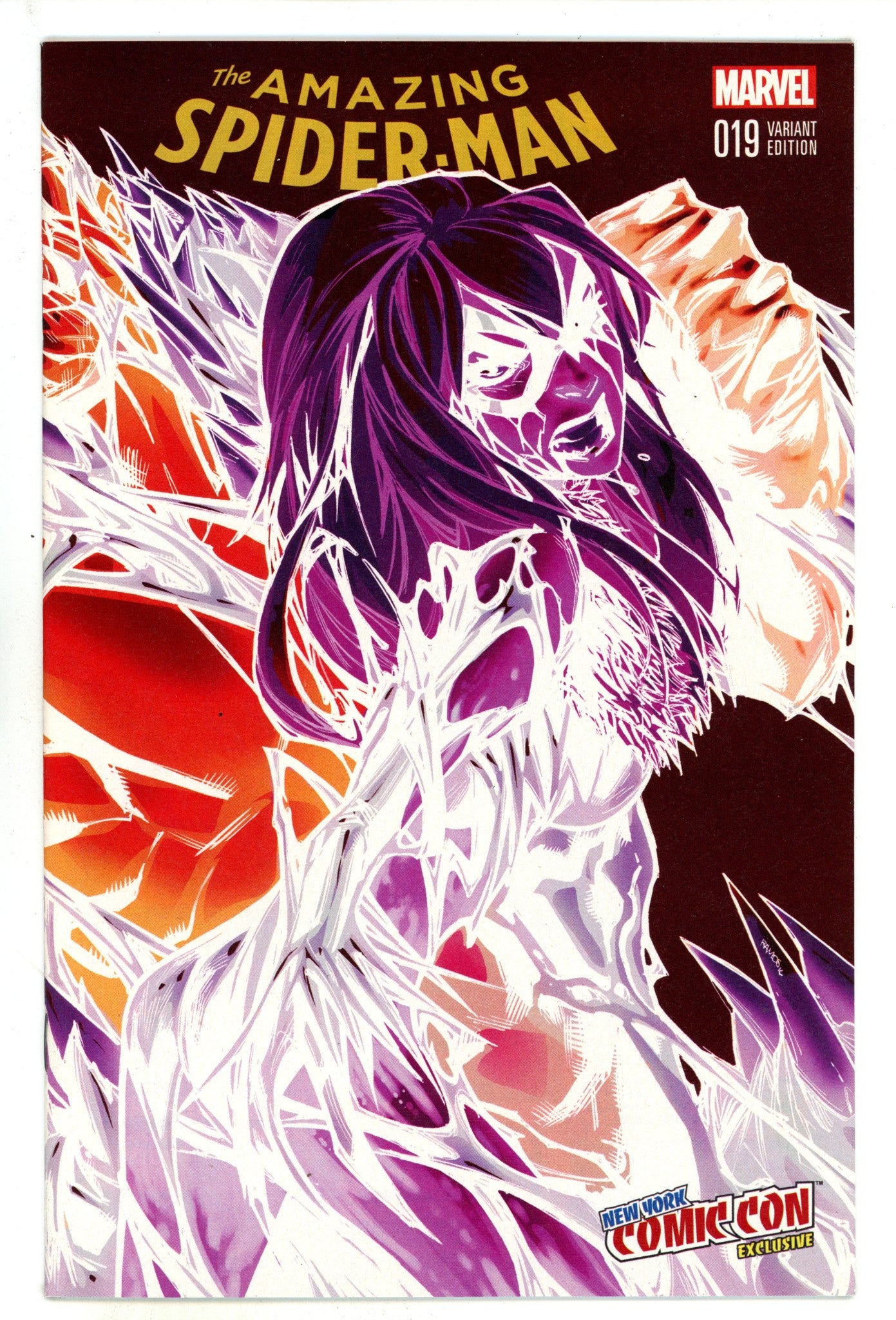 Amazing Spider-Man Vol 4 19 NM (9.4) (2016) Ramos Negative Exclusive Variant 