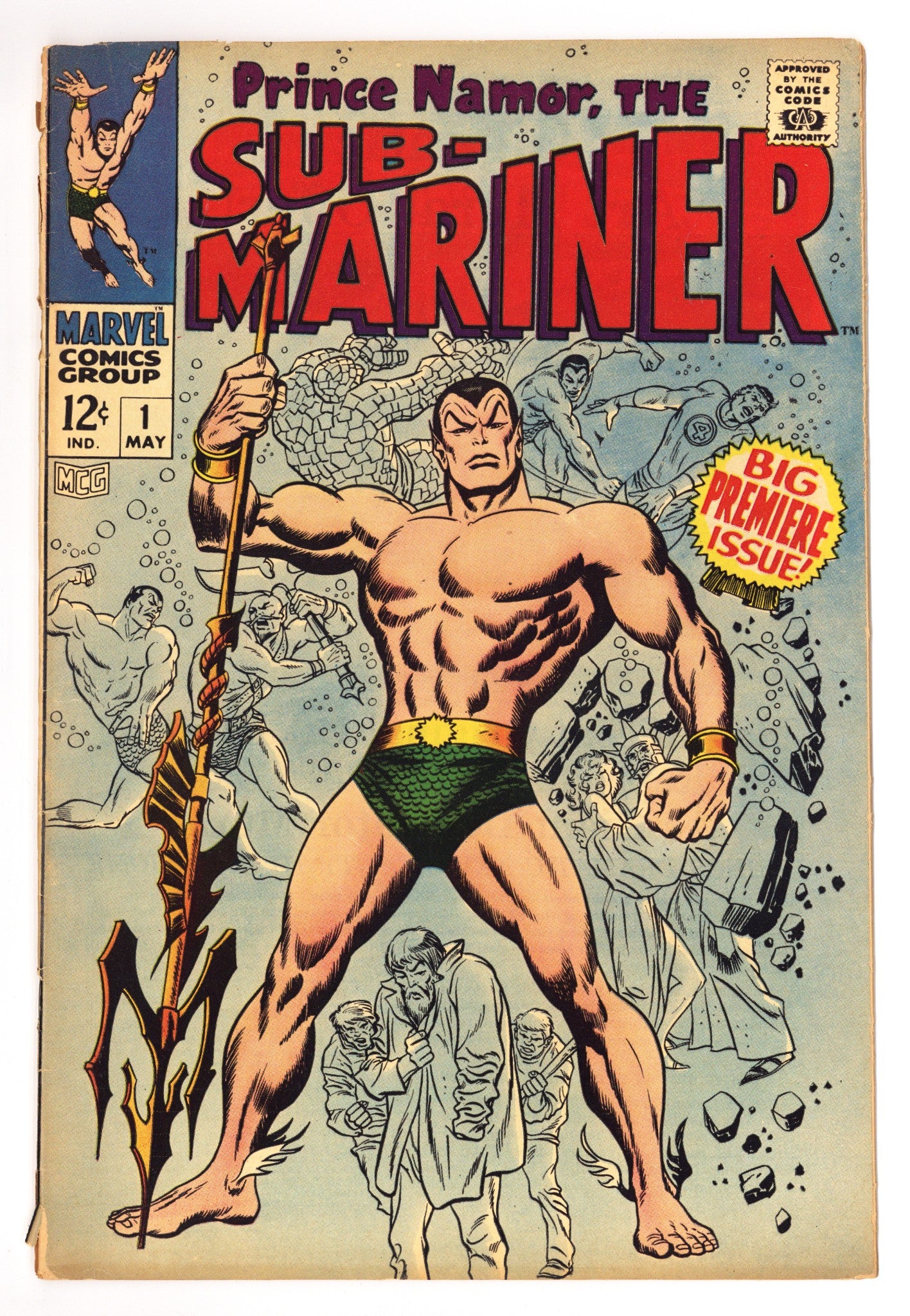 Sub-Mariner Vol 1 1 VG- (3.5) (1968) 