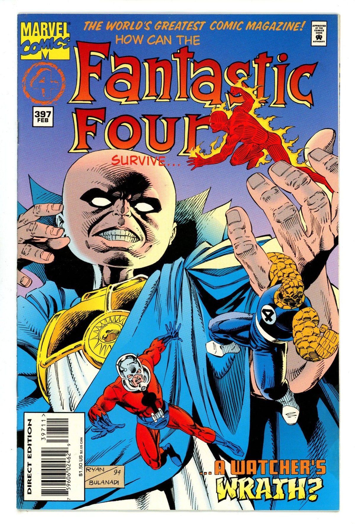 Fantastic Four Vol 1 397  Mid Grade   (1995)