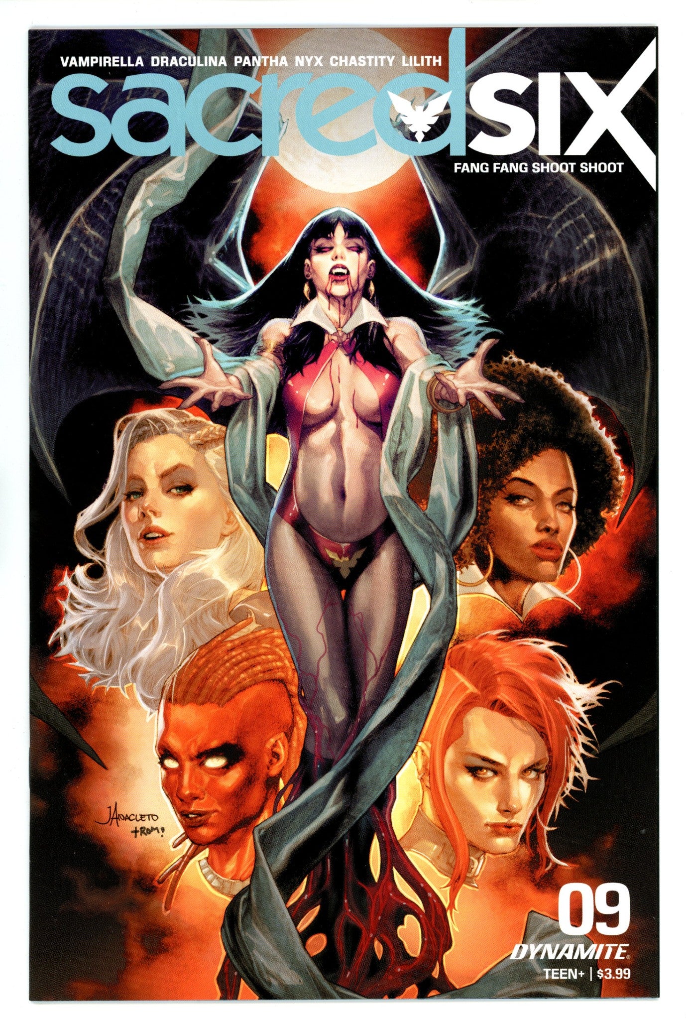 Sacred Six 9 High Grade (2021) Anacleto Variant 