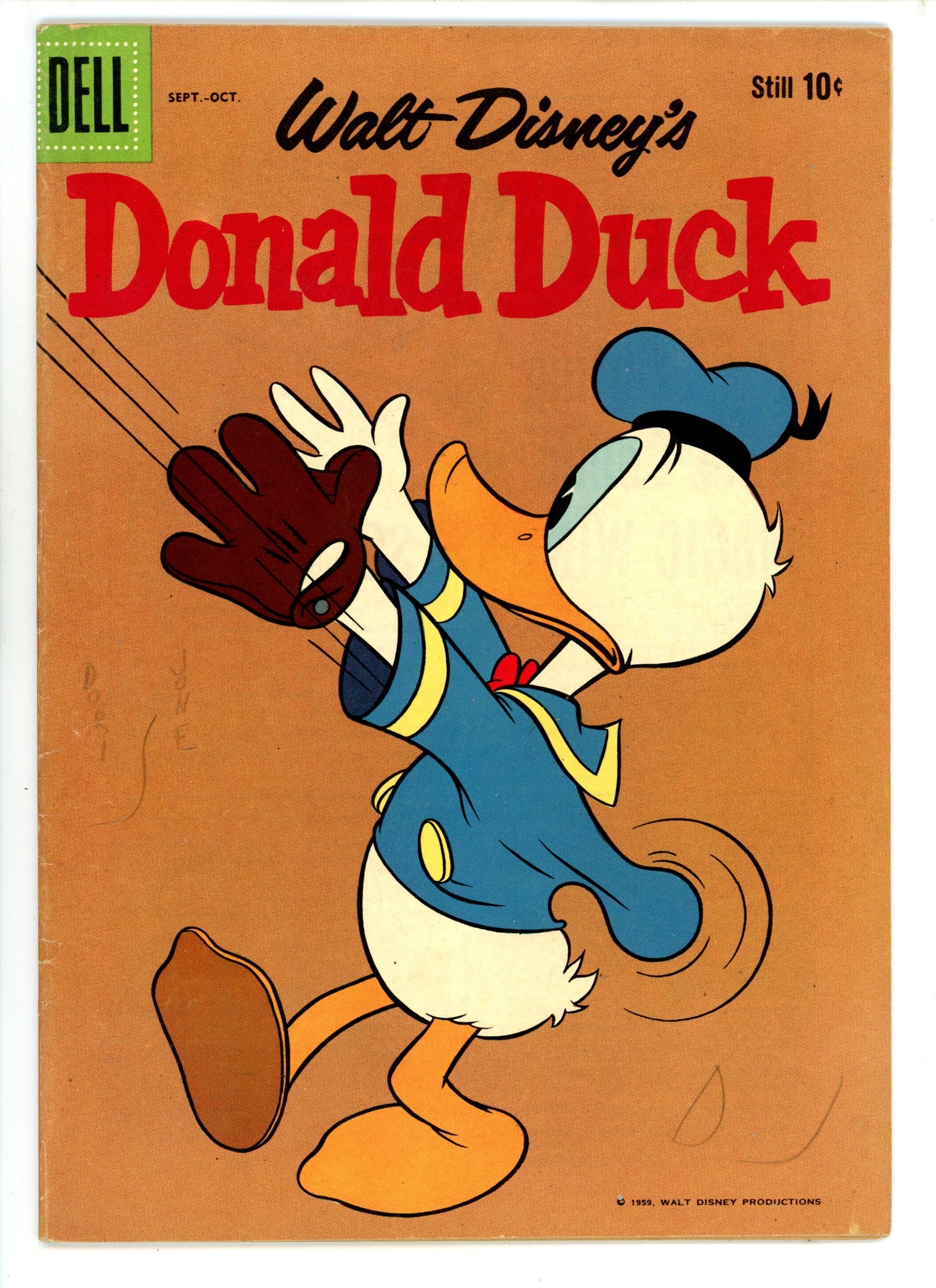 Walt Disney's Donald Duck 67 FN- (5.5) (1959) 