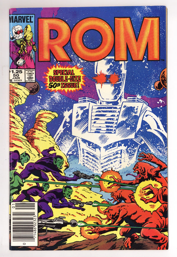 Rom Vol 1 50 Mid Grade (1984) Canadian Price Variant