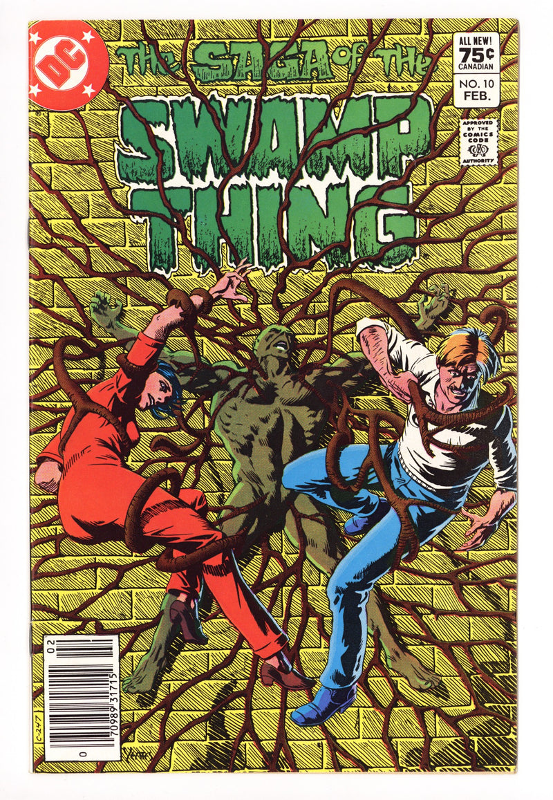 The Saga of Swamp Thing Vol 2 10 Mid Grade (1983) Canadian Price Variant 