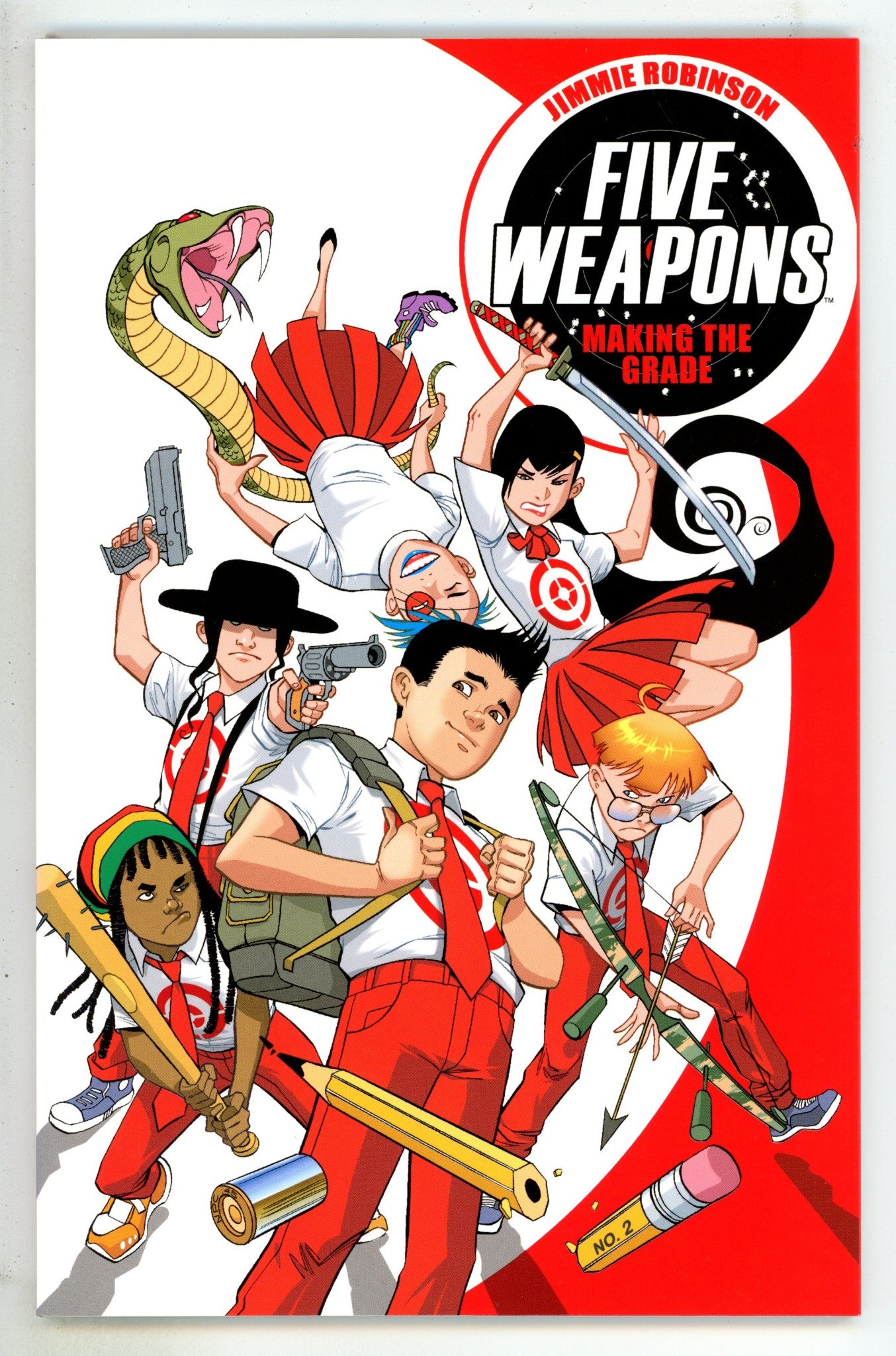 Five Weapons: Making the Grade TPB     High Grade   (2013)       