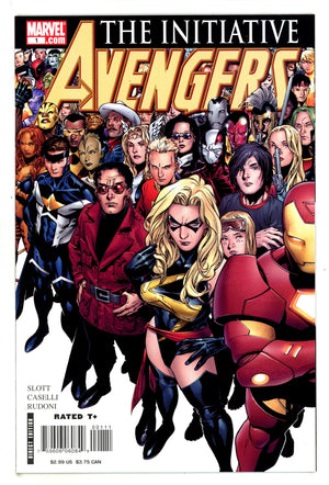 Avengers: The Initiative 1 High Grade (2007) Left Variant