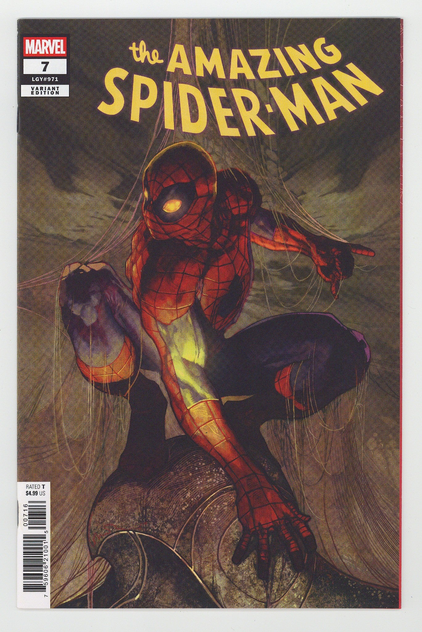 Amazing Spider-Man Vol 7 7 VF/NM (9.0) (2025) Bianchi Incentive Variant 