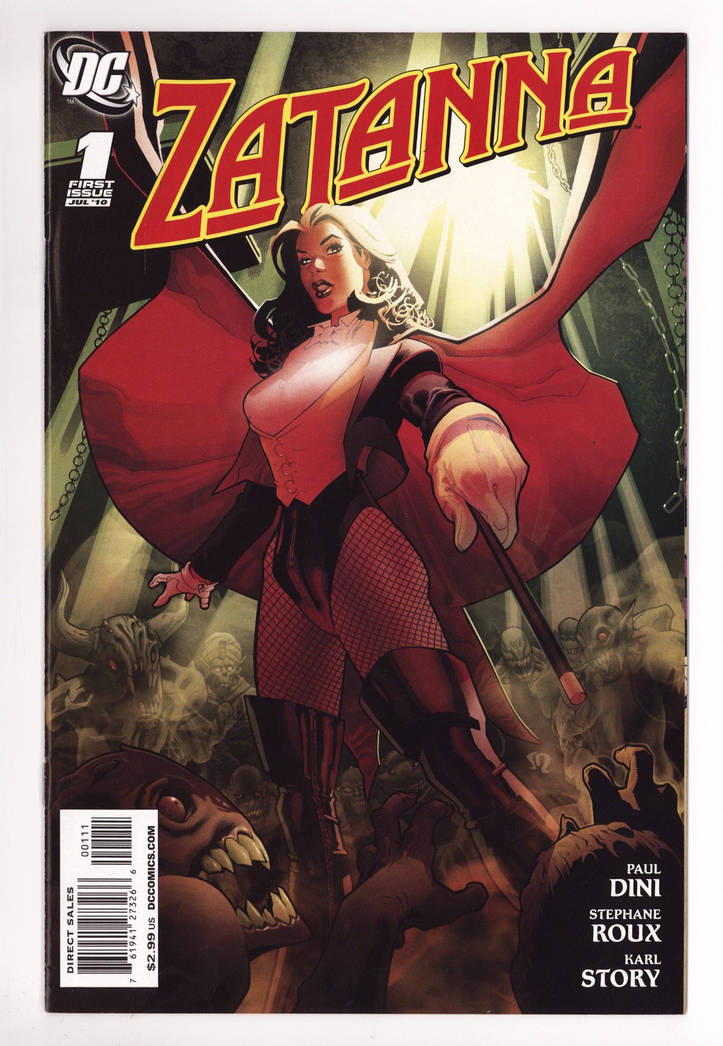 Zatanna Vol 2 1 VF (8.0) (2010) 