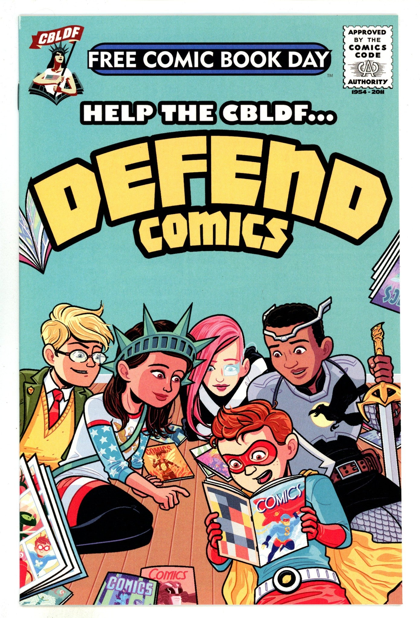 The CBLDF Presents Defend Comics: FCBD Edition [2015] High Grade (2015) 