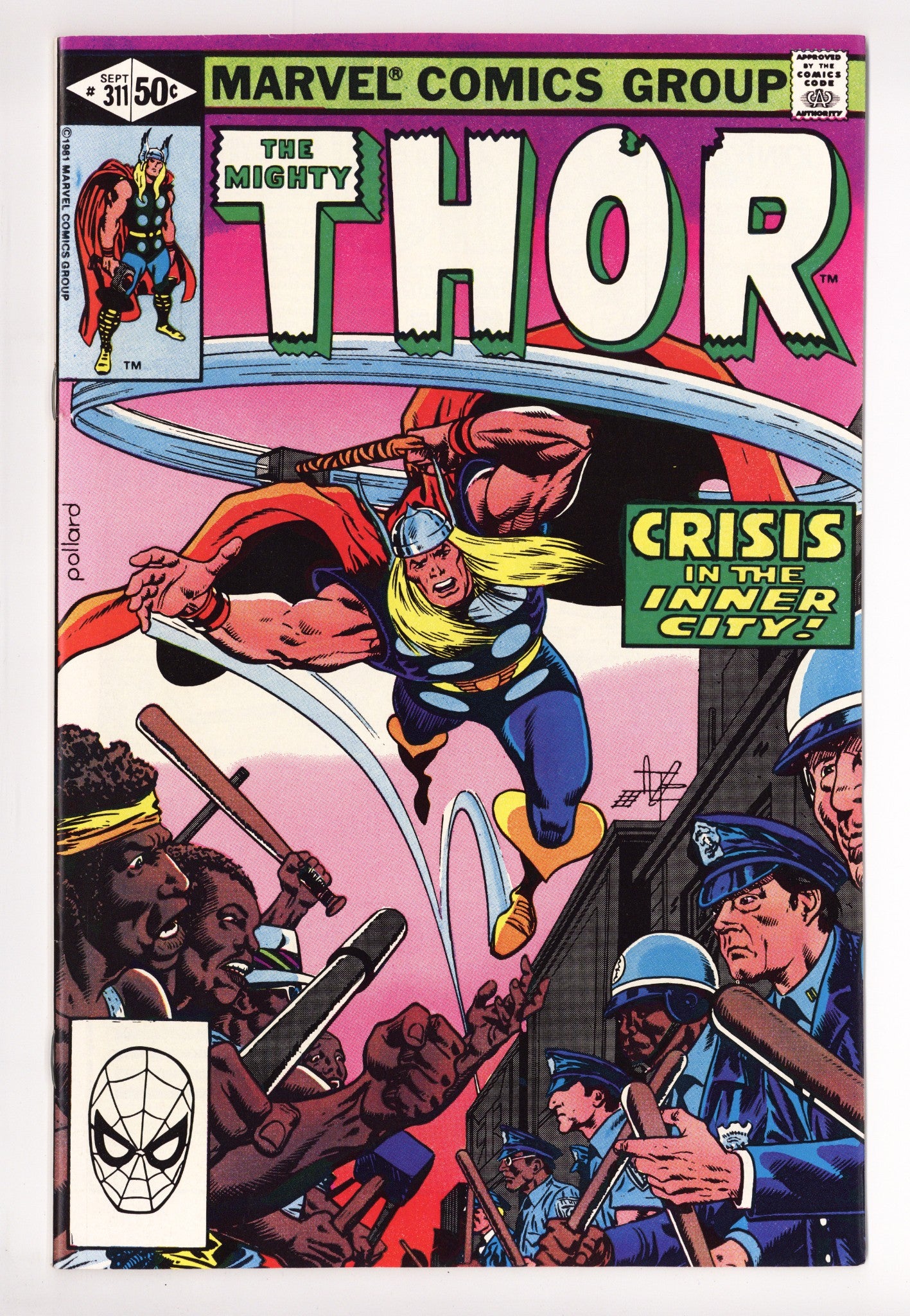 Thor Vol 1 311 High Grade (1981) 