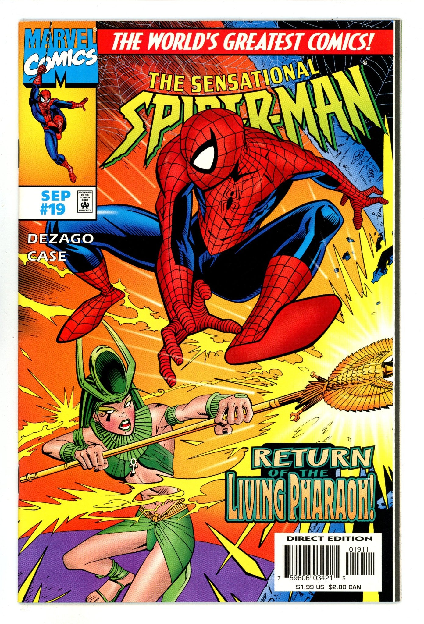 The Sensational Spider-Man Vol 1 19 High Grade (1997) 