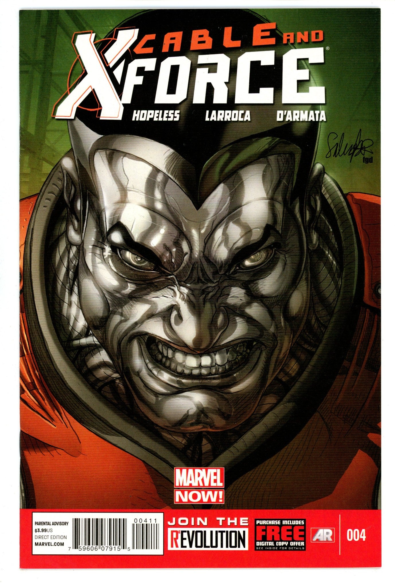 Cable and X-Force 4 High Grade (2013) 
