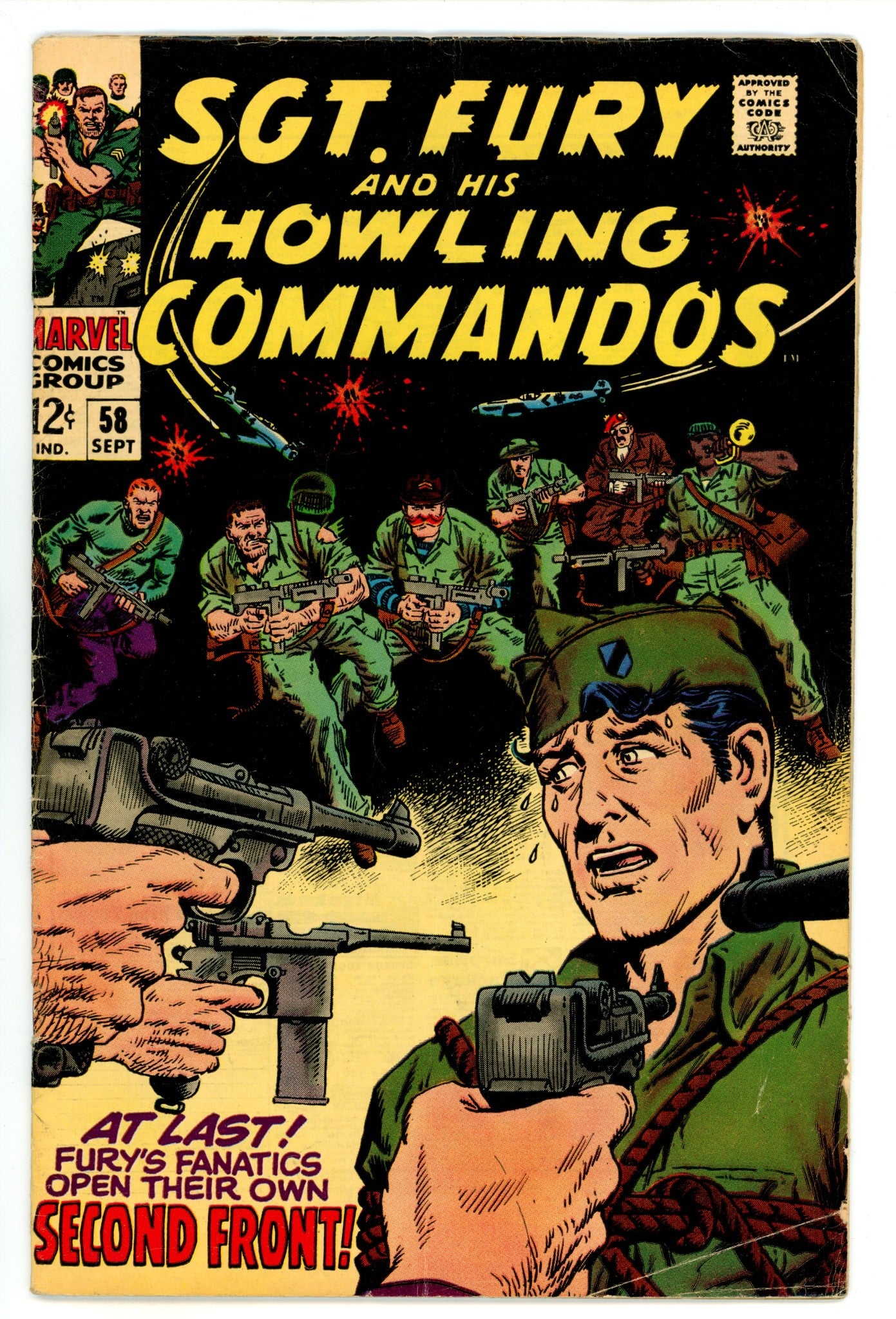 Sgt. Fury 58 VG (4.0) (1968) 