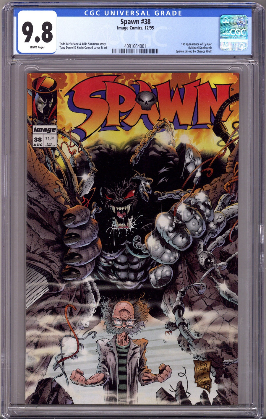 Spawn 38 CGC 9.8 (NM/M) (1995)