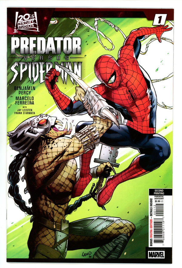 Predator Vs. Spider-Man 1 2Nd Print (2025)
