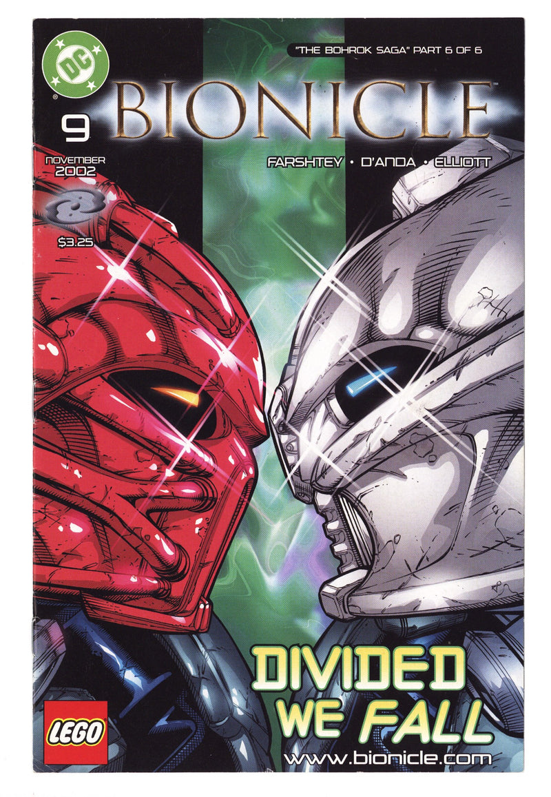 Bionicle 9 Mid Grade (2002) Canadian Price Variant 