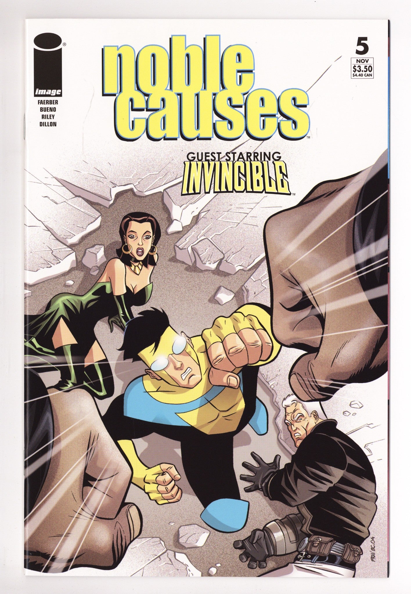 Noble Causes Vol 3 5 NM- (9.2) (2004) 