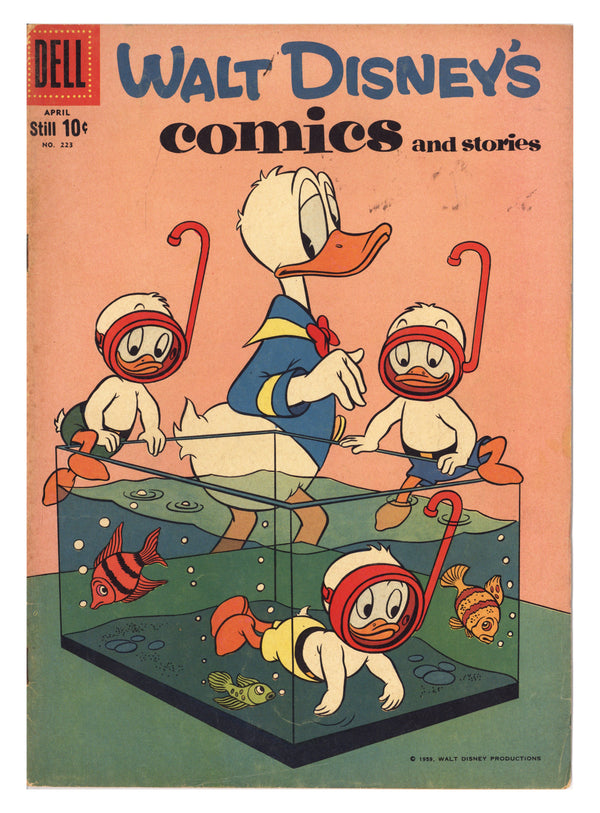 Walt Disney's Comics and Stories Vol 19 7 (223) VG+ (4.5) (1959)