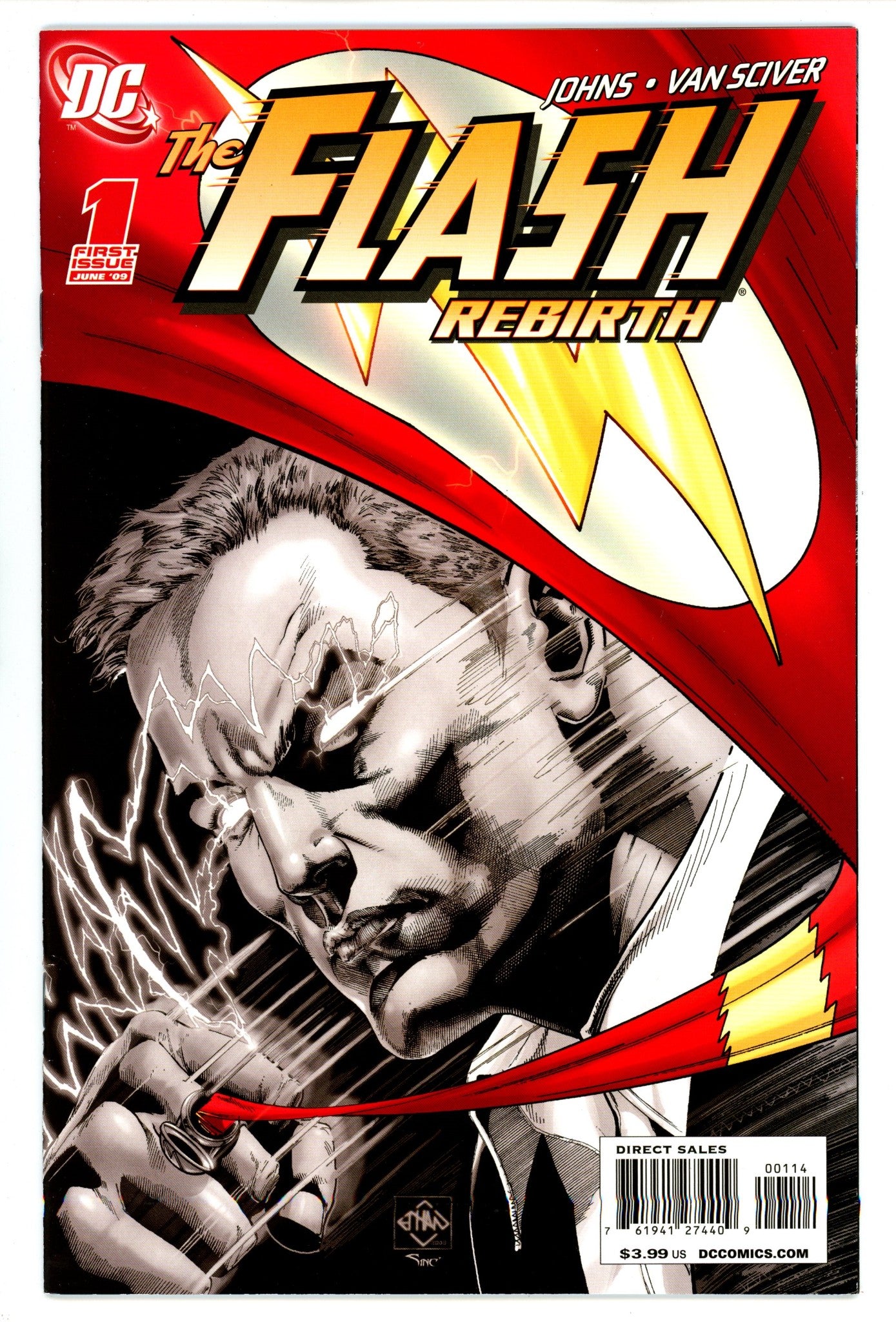 The Flash: Rebirth 1 VF- (7.5) (2009) 4th Print 