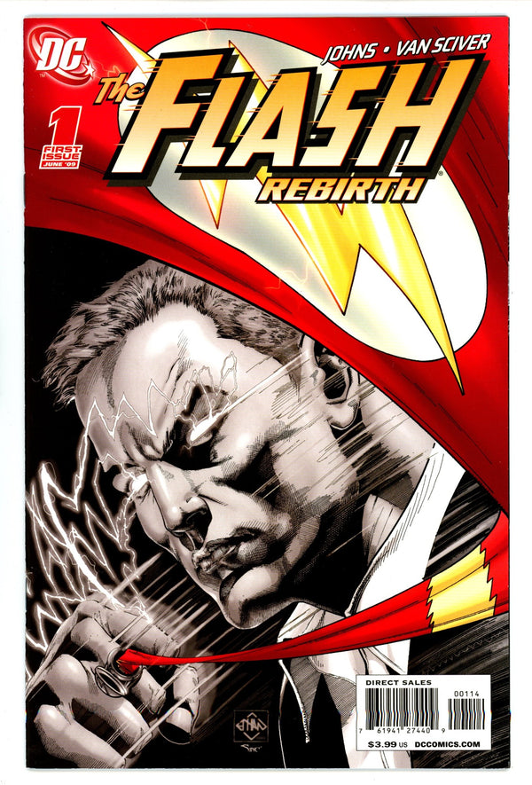 The Flash: Rebirth 1 VF- (7.5) (2009) 4th Print