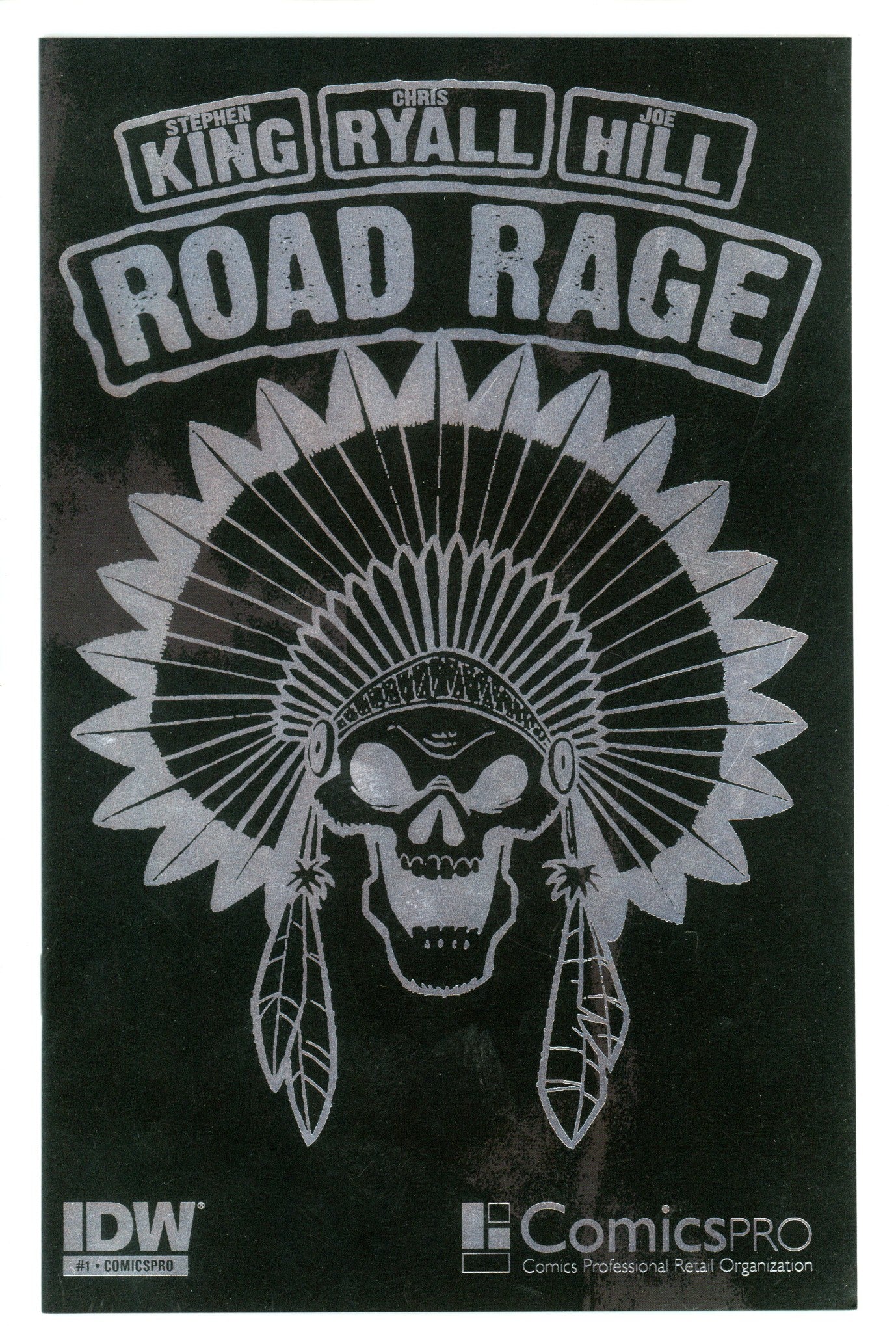 Road Rage: Throttle 1 VF (8.0) (2012) Silver Foil Exclusive Variant 