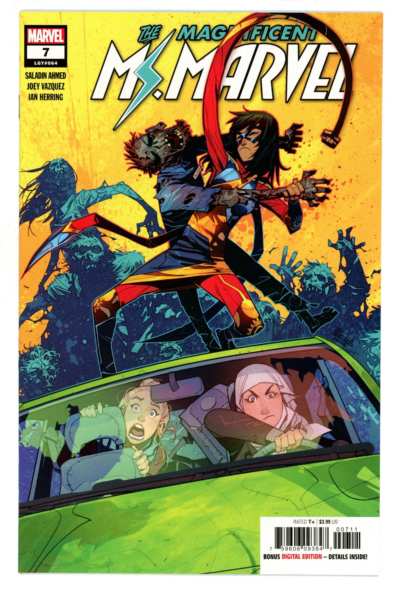 Magnificent Ms. Marvel 7 (64) High Grade (2019) 