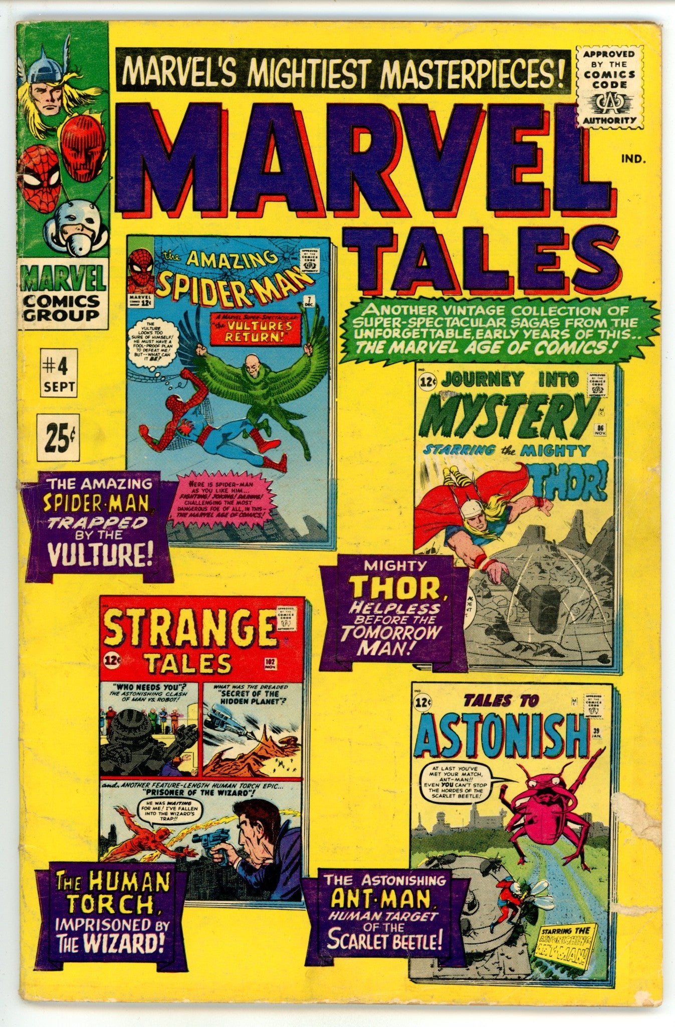 Marvel Tales Vol 2 4 VG (4.0) (1966) 