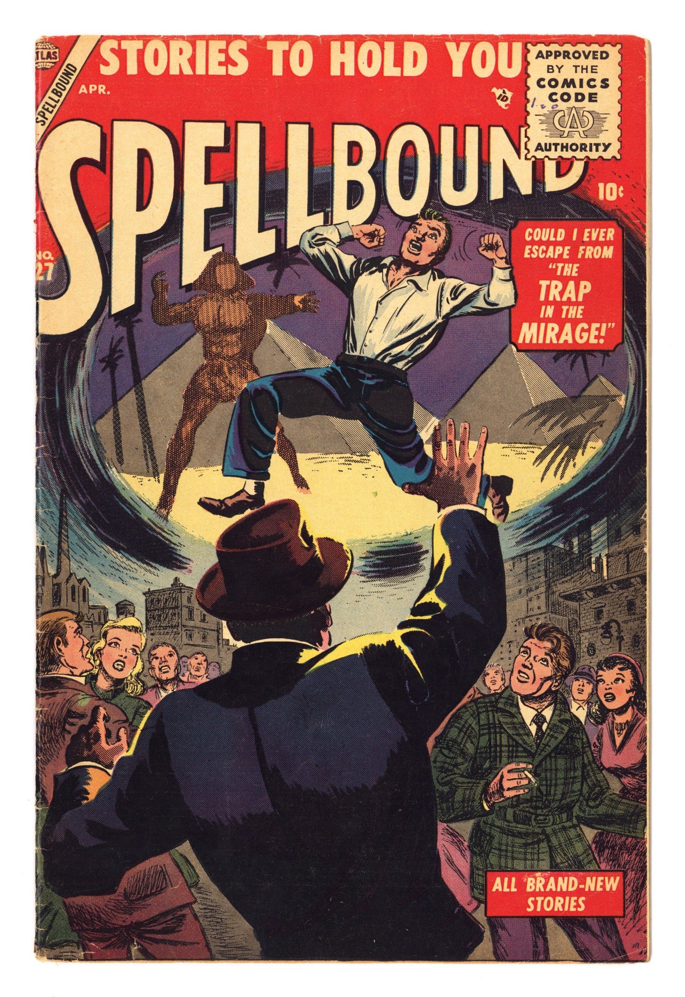 Spellbound 27 VG+ (4.5) (1956) 