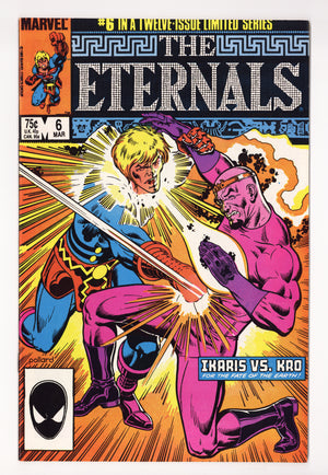 Eternals Vol 2 6 High Grade (1986)