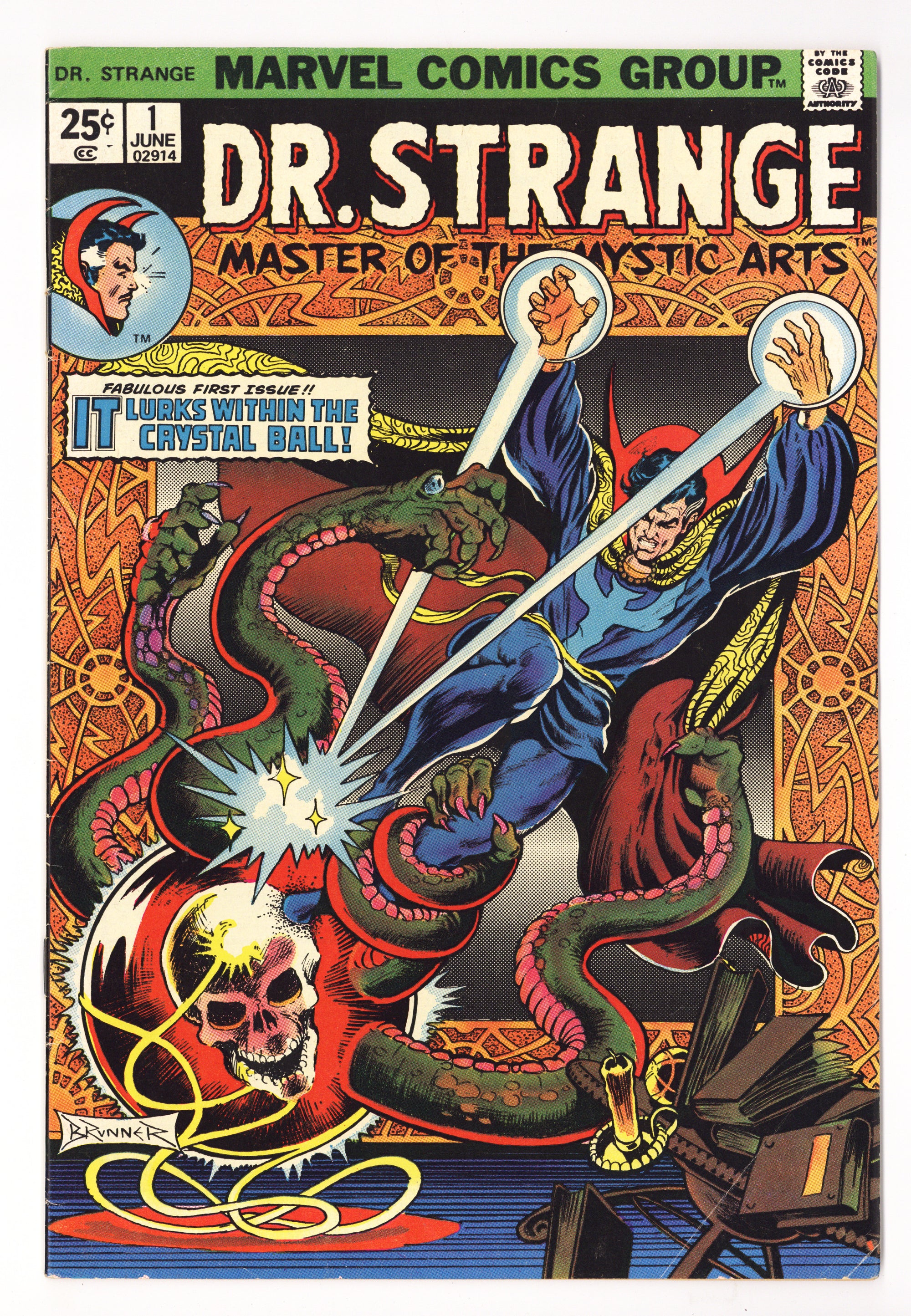 Doctor Strange Vol 2 1  FN (6.0)   (1974)        