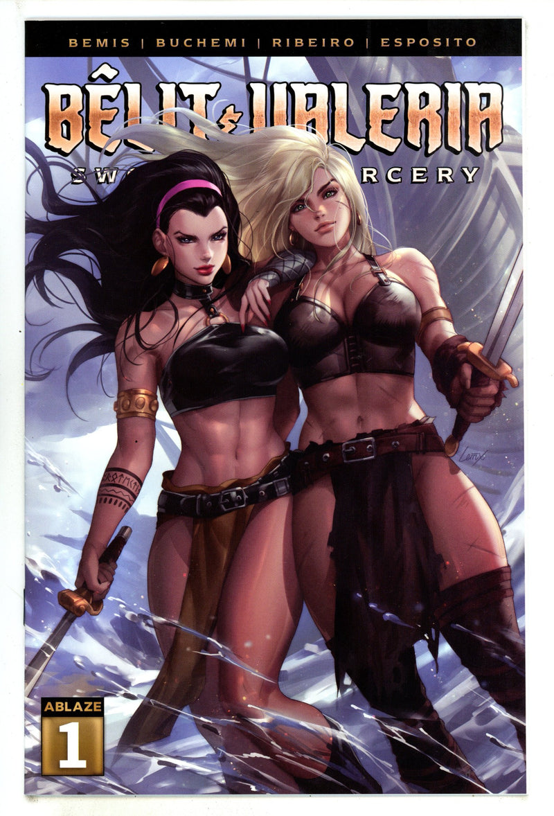 Belit and Valeria: Swords vs Sorcery 1 High Grade (2022) Li Variant 