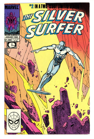 The Silver Surfer Vol 4 2 VF+ (8.5) (1989)