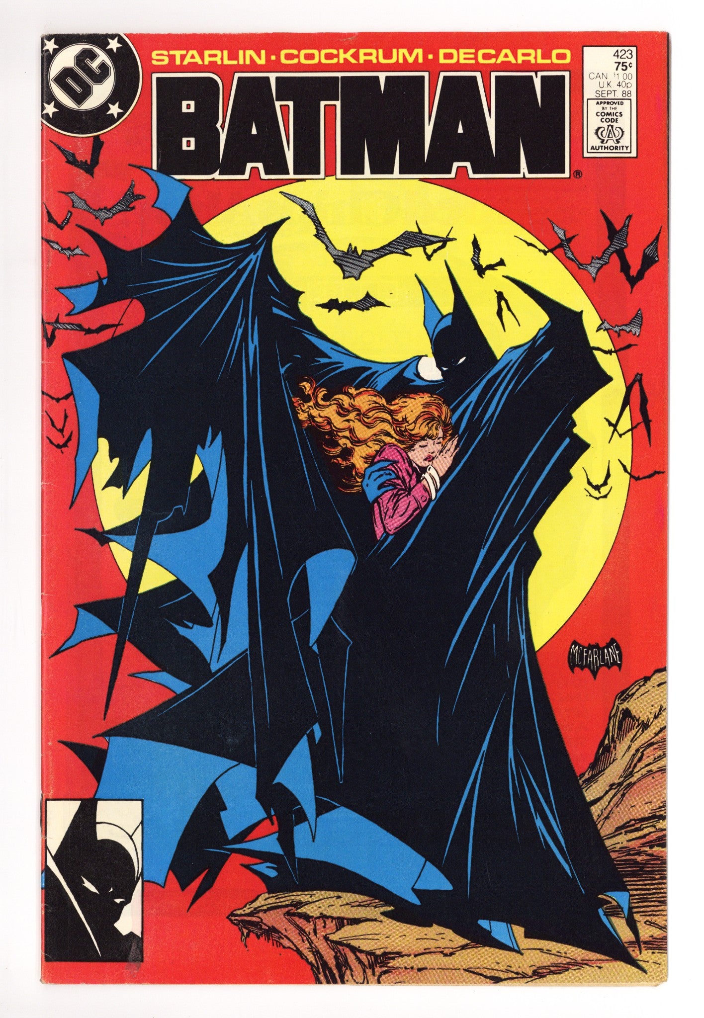 Batman Vol 1 423 VG/FN (5.0) (1988) 