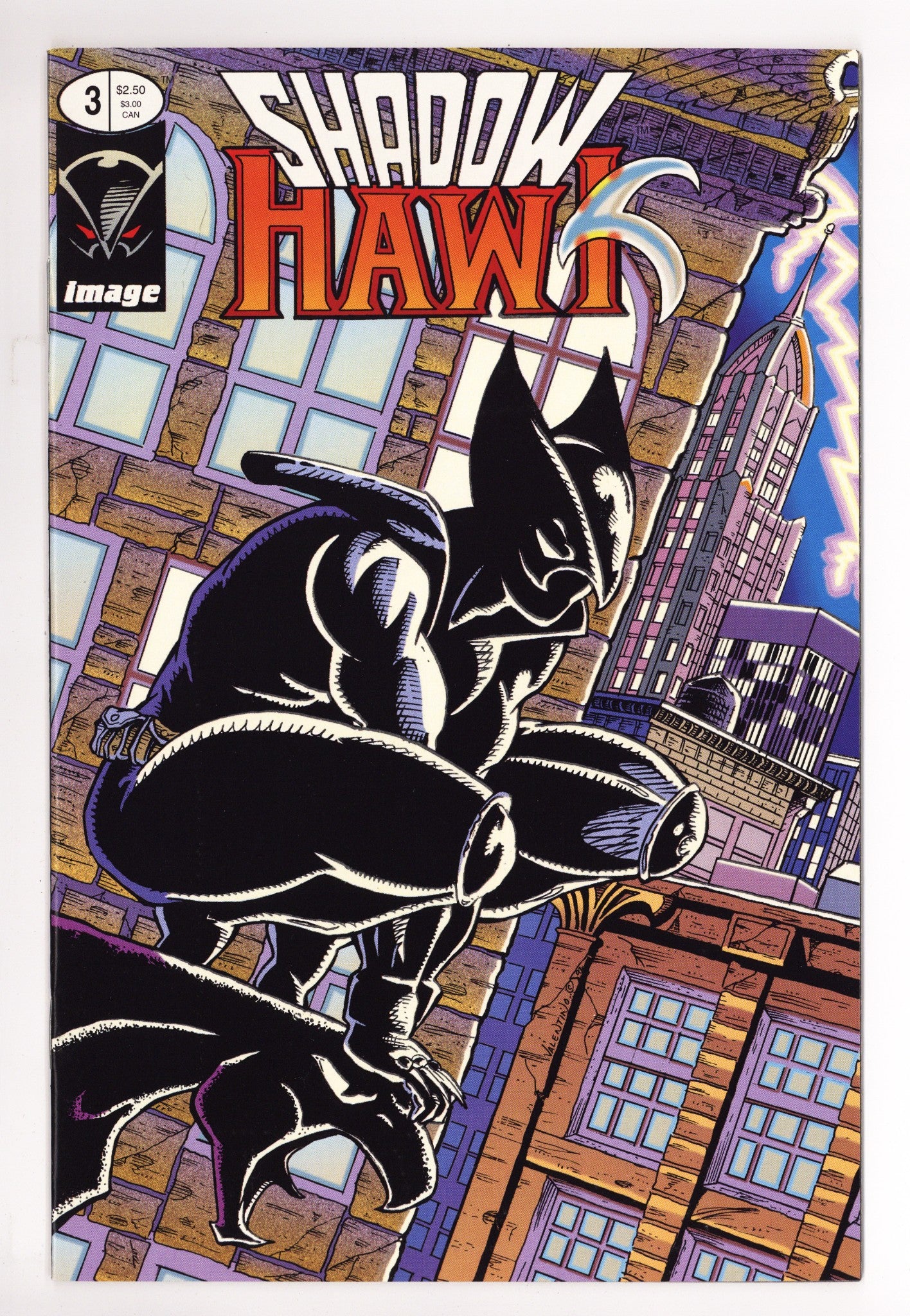 Shadowhawk Vol 1 3 Mid Grade (1992) 